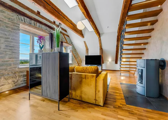 Stylish Old Town With Sauna Daire *