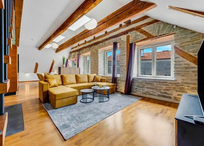 Apartament Stylish Old Town With Sauna Tallin